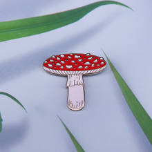 Эмалированная булавка в форме гриба Красного Тода, ювелирные изделия для микологии 2024 - купить недорого
