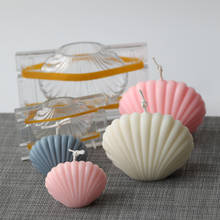 Scented Candle Mold Seashell Scallop Shell Candle Mold Handmade Soap Mold Durable Plastic Mold for Making Candles Beach Favor De 2024 - buy cheap