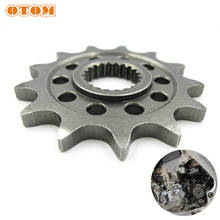 OTOM Front Chain Sprocket Motorcycle Dirt Bike Motocross For YAMAHA YZF Exclusive Forged For YZ125 YZ250F YZ250FX WR250F 2024 - buy cheap