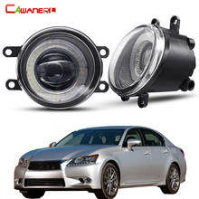 Montaje de luz antiniebla para coche, Ojo de Ángel, LED DRL, luz diurna antiniebla, 30W, 8000LM, 12V, para Lexus GS350, GS460, GS450h, 2011-2015, 2 uds. 2024 - compra barato