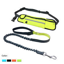 Pet Dog Leash Running Full Function Belt bag Harness Collar Jogging Lead Adjustable Waist Leashes Reflective Traction Belt Rope 2024 - buy cheap
