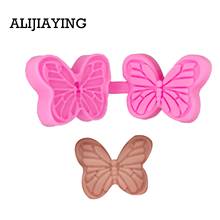 M1365 3D Butterfly Cake Decorating tools Silicone Mold Fondant Cake Chocolate Sugar Craft Molds DIY Cake 2024 - buy cheap