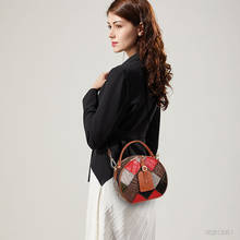 Cobbler Legend-Bolso de mano redondo para mujer, bandolera de cuero genuino, de lujo, con bolsillo para teléfono, a la moda 2024 - compra barato