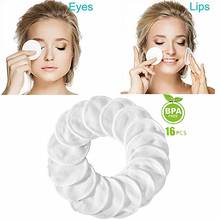 16Pcs Makeup Remover Pads Cotton Pads Make Up Facial Remover Velvet Cotton Facial Skin Care Nursing Pads Skin Cleaning 2024 - buy cheap