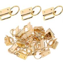 50pcs 1 Inch Key Fob Hardware with Key Rings Set for Bag Wristlets Ribbon Webbing Embossed Hand Craft 25mm 2024 - buy cheap