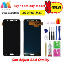 Brightness Adjustbale LCD For Samsung J5 2016 SM-J510F J510FN J510M J510Y J510G J510 LCD Display+Touch Screen Digitizer Assembly 2024 - buy cheap