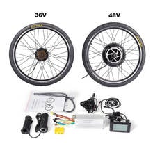 Full Complete Ebike Conversion 250W 350W 500W 36V 1000W 1500W 48V Front Rear Motor Driving Electric Bike Kit 2024 - buy cheap