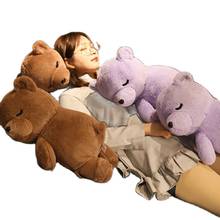 Urso de pelúcia kawaii, boneco infantil, travesseiro para acompanhamento, animal, brinquedo de pelúcia, alta qualidade, para crianças 2024 - compre barato
