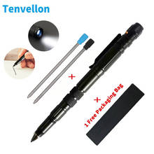 Self Defense Supplies Tactical Pen Self Defense Tool Flashlight Security Protection defense tool Tungsten Steel 2024 - buy cheap