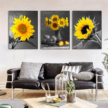 Diy Diamond Painting sunflower Full Square Round Drill 5D Diamond Embroidery flowers Mosaic Triptych Gift Home Decor AA2100 2024 - buy cheap