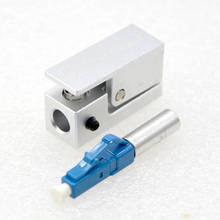 GONGFENG 1PCS NEW Hot Sell Optical Connector LC Flange Square Bare Fiber Adapter Coupler Connector Module Special Wholesale 2024 - buy cheap