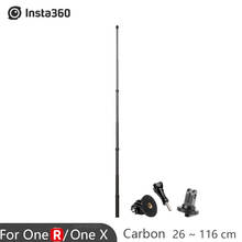 Insta360 One R/One x палка для селфи из углеродного волокна Insta 360 невидимая палка для селфи аксессуары 2024 - купить недорого