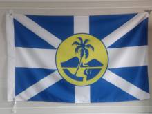 Bandeira do senhor howe ilha canadá, bandeira em bronze com furos de metal, 3x5 pés, x 90cm 2024 - compre barato