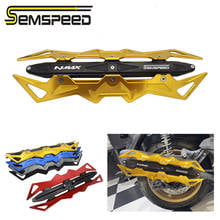 SEMSPEED CNC Motorcycle N-MAX155 Heat Shield Exhaust Pipe Muffler Cover Protector For Yamaha NMAX155 150 125 2015-2019 2020 2021 2024 - buy cheap