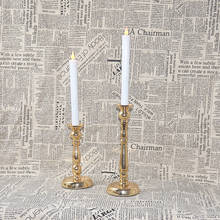 IMUWEN-soporte de vela de un solo brazo, candelabro de Metal para boda/eventos/centro de mesa de fiesta/decoración del hogar 2024 - compra barato
