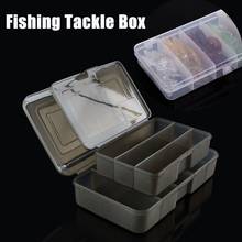 1PC Fishing Tackle Box For Baits Hooks Transparent Plastic Storage Box Lure Box Carp Fishing Tackle Accessories Compartment Box 2024 - купить недорого