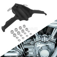 Black Tappet / Lifter Block Accent Trim Cover For Harley Twin Cam 00-17 Touring Electra Glide Dyna Fat Bob Breakout 2024 - buy cheap