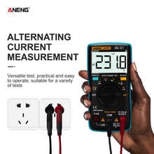 ANENG AN8008 Digital Multimeter 9999 counts True-RMS  Square Wave Backlight AC DC Voltage Ammeter Current Ohm Auto/Manual 2022 - buy cheap