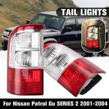 Car Left Right Rear Tail Light Cover Brake Lamp Red Shell for Nissan Patrol GU Series 2 2001 2002 2003 2004 Without Bulb Harness 2024 - buy cheap