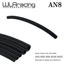 WLR RACING - 8 AN Pro's Lite Black  Braided Racing Hose Fuel Oil Line  350 PSI 0.3M WLR7313-1 2024 - buy cheap