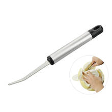 Faca de toranja de aço inoxidável punho longo fácil aberto toranja aparar faca, bordas serrilhadas, cortador de faca de frutas, ferramenta de cozinha 2024 - compre barato