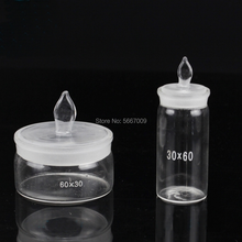 Lab Glass Weighing bottle Transparent Low / high type Labortary Glassware Sealed Bottle For School Experiment 2024 - buy cheap