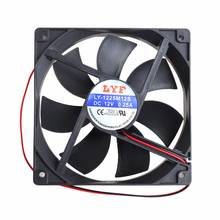 12cm High Speed Computer DC 12V 2Pin PC Case System Hydraulic Cooling Fan 12025 New  PC Friend 2024 - buy cheap