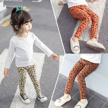 2-7Y Toddler Kid Baby Girls Leopard Leggings Spring Autumn Children Girls Pants Tights 2024 - buy cheap