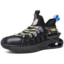 Stylish Sneakers for Men Outdoor Black Men's Casual Shoes Breathable Mesh Man Sports Shoe Wear-Resistance Male Tennis Zapatillas 2024 - buy cheap