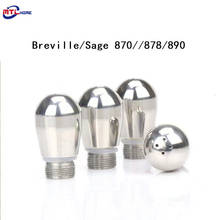 Cabezal de vapor modificado para máquina de café, boquilla de vapor de acero inoxidable General Breville 870/878/880, 3 agujeros y 4 agujeros 2024 - compra barato