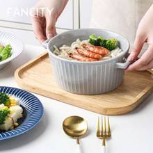 FANCITY-plato de cerámica para el hogar, vajilla creativa nórdica para carne, plato de cena occidental, plato de pescado, red, Rojo 2024 - compra barato
