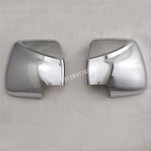 Abs chrome porta lateral do carro espelho retrovisor capa para toyota hiace 2008 2012 2016 2024 - compre barato