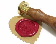 Sheikah Eye Symbol Zelda Wax Seal Stamp   Wedding Invite   Birthday 2024 - buy cheap