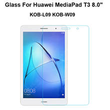 Tempered glass screen protector for Huawei MediaPad T3 8 KOB-L09 KOB-W09 8.0 inch screen film protection 2024 - buy cheap