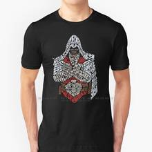 Assassin T Shirt 100% Pure Cotton Assassin Gaming Xbox Game Rpg Geek Nerd Gamer Pc Creed Games Playstation Books Dnd Heir Of 2024 - buy cheap