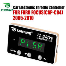 Kunfine-potente e controlador de acelerador eletrônico de carros, para ford focus (amazon), peças de ajuste para carros de corrida 2014-2019 2024 - compre barato