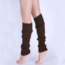 1pair Stylish Women Kniting Leg Warmer Winter Knit Crochet Fashion Lady Legging Foot Warmer HSJ88 2024 - buy cheap