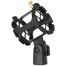 Microphone Shock Mount Clip Universal Mic Holder Stand Anti Vibration Shock Mount for Shotgun Mic Interview Recording 2024 - buy cheap