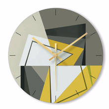 Reloj de pared silencioso de arte nórdico para decoración del hogar, reloj de pared minimalista moderno de 12 pulgadas, Relojes de pared decorativos simples 2024 - compra barato