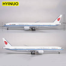 47CM 1/157 Airplane Boeing B777 Dreamliner Aircraft Air China Airlines Model W Light and Wheel Diecast Plastic Resin Plane toys 2024 - buy cheap