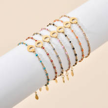 ZMZY Boho New Stainless Steel Chain Gold Plated Girlfriend Bracelets Moon Star Romantic Bracelet Women Female Birthday Gift 2024 - buy cheap