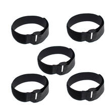 RC Durable Antiskid Black Cable Tie Down Straps 5pcs for RC Crawler Car RC Tool 2024 - buy cheap