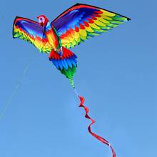 3D Parrot Kite Single Line Flying Kites with Tail and Handle for Adult and Kid 2024 - buy cheap