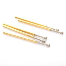 100 Pcs/pack P160-G2 Flat Spring Test Probe Outer Diameter 1.36mm Length 24.5mm for PCB Testing 2024 - buy cheap