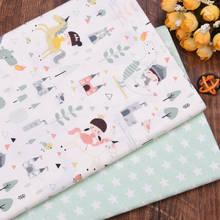 Cartoon Animal 100% Cotton Fabric Diy Patchwork Quilting Handmade Baby Cloth Dress Bedding Blanket Sheets Tilda Tissus Tecidos 2024 - buy cheap