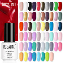 Rosalind prego gel polonês híbrido verniz gel unha polonês conjunto manicure base superior tudo para unhas uv semi permanente cutícula primer 2024 - compre barato