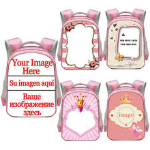 Настроить ваш образ логотип/Имя Рюкзак Детские школьные рюкзаки, рюкзаки сумки для детского сада для девочек Симпатичные Книга сумка малыш рюкзаки 2024 - купить недорого