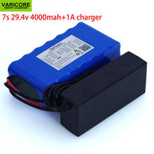 24V 4Ah 7s 6s 2P 18650 Battery li-ion battery 29.4v 4000mAh electric bicycle moped /electric/lithium ion battery pack+Charger 2024 - buy cheap