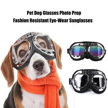 Gafas resistentes para perros y mascotas, lentes de sol resistentes a la moda para gatos, fotos de Navidad, accesorios UV para el cuidado de mascotas, suministro de accesorios para perros, 1 unidad 2024 - compra barato