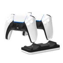 2021 PS5 controlador de cargador de base de carga con USB doble estación desmontable de puerto de carga de Playstation 5 Gamepad 2024 - compra barato